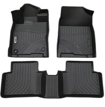 OREALTREND Floor Mats  for Honda Civic 10th 2016-2021 Black TPE All-Weather - $139.99