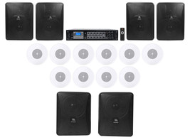 JBL Restaurant Kit 6-Zone Amp+6) Foreground Wall+10) Background Ceiling ... - £1,884.09 GBP