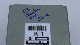 Nissan Sentra Engine ECU ECM Engine Computer Control Module Unit JA56U85-BR2 K1 image 3