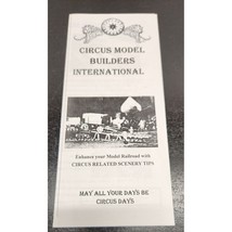 Vintage flyer for the Circus Model Builders International - Ephemera - £4.51 GBP