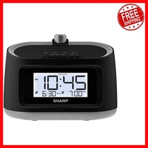 Soothing Nature Sounds Projection Alarm Clock - Adjustable Brightness Di... - $761.84 MXN