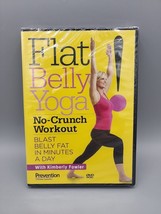 Flat Belly Yoga No Crunch Workout Blast Belly Fat in Minutes a Day DVD F... - $4.18
