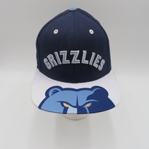 Adidas Hat Youth Memphis Grizzlies Snapback Cap Embroidered Spellout Bear Bill - $19.79