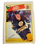 CAM NEELY Vintage 1988 O-Pee-Chee BOSTON BRUINS NHL HOCKEY CARD - $2.44 CAD