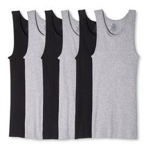 Hanes Best Tagless Ring Spun Cotton Tank Tagless A-Shirts 6-Pack (X-Large (46-48 - £27.52 GBP+