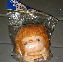 VINTAGE Westrim Crafts MITZY DOLL Head &amp; Hands MAKE YOUR OWN Yarn Hair - $125.81 MXN