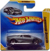 Hot Wheels 2009 (Charcoal) Lamborghini REVENTON #21/166, HW Premiere #21... - $43.11