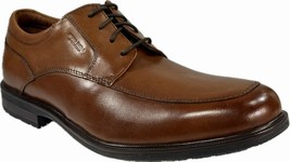Rockport Men&#39;s Apron Toe Waterproof Leather Oxford Shoes, V81485 - £72.15 GBP