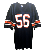 Auburn Tigers #56 NCAA Vintage 90s Blue Russell Athletic Football Jersey XL - $59.24