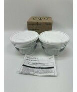Pampered Chef 2-Cup/500ml Prep Bowl Set w/Lids ~ Set of 2 ~ USA ~ #1742 ... - $552.13 MXN