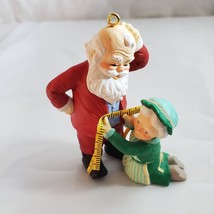 Hallmark Keepsake Ornament - Mr. And Mrs. Claus, A Fitting Moment (1993) Vintage - £11.58 GBP