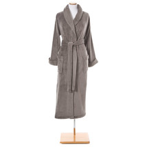 Pine Cone Hill Pebble Light Brown Sheepy Fleece Robe, One Size, Grande - £59.95 GBP