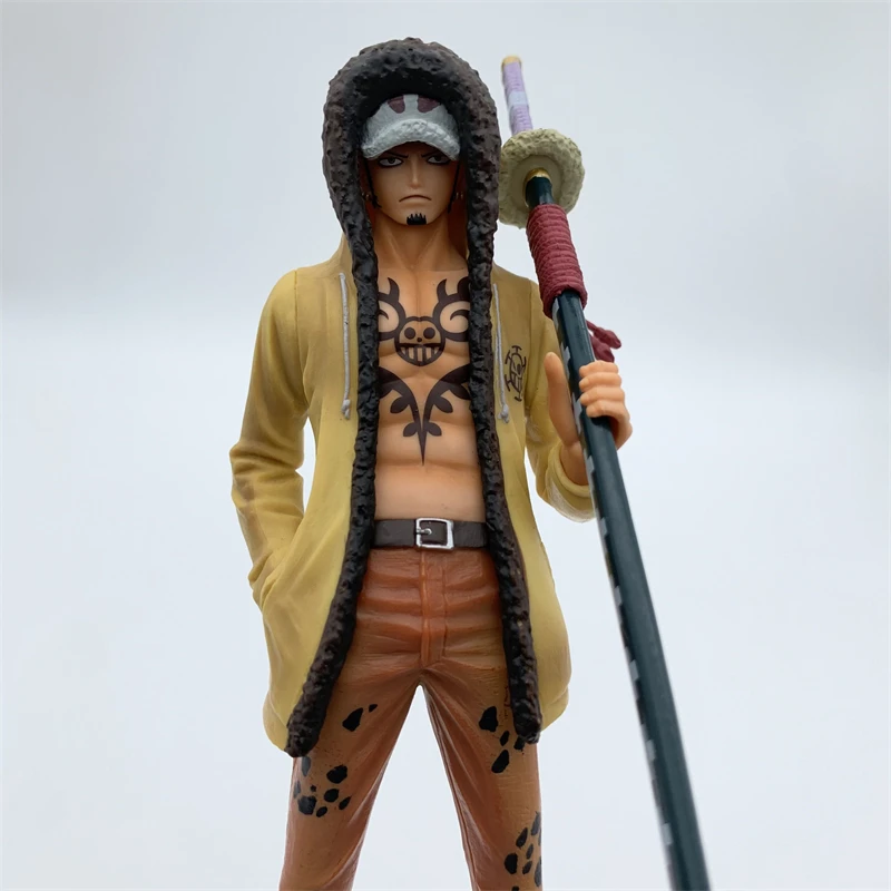 Anime Figures One Piece DXF Trafalgar D Water Law PVC Model Toy Doll Collection - £38.26 GBP
