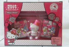 New Hello Kitty Magic Tricks Magic Robot Set With 2 Decks Of Cards Sanrio - £37.30 GBP