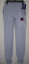 Champion Joggers Pants Men&#39;s Fleece Sweatpants Powerblend Size Small Gra... - $27.71