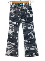 The Children&#39;s Place Girls Camo Pants Size 4 Camouflage Gray Slacks ~ New - $15.52