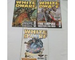 Lot Of (3) Games Workshop White Dwarf Magazines 350 353 387 - $21.37