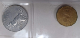 lot of 8 random foreign coins curculated good - $5.94