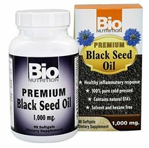 Bio Nutrition Inc. Black Seed Oil Softgels 90 SFG - £15.43 GBP