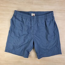 Relwen Shorts Mens Large Blue Athletic Hybrid Nylon Spandex Lined Pocket - $1,111.78 MXN