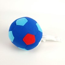 IKEA Sparka Blue Red Plush Soccer Ball Soft Toy New 4.75&quot;  - £8.86 GBP
