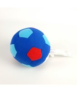 IKEA Sparka Blue Red Plush Soccer Ball Soft Toy New 4.75&quot;  - £8.68 GBP