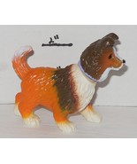 2002 Mattel BARBIE BOBBIN BOW-WOWS COLLIE PUP DOG 67388 - $190.64 MXN