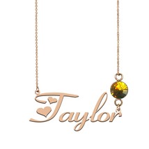 Sean Necklace Name, 2 Name Necklace Personalized Gold, Taylor Name Neckl... - £14.06 GBP