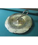 Antique Wm Roger Marigold Silver plate with center handle, gorgeous orig... - $86.88 CAD