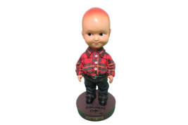 Buddy Lee Ceramic Bobblehead Figurine 8&quot; Tall Lee Dungarees - £15.49 GBP
