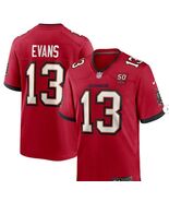 Kids Mike Evans #13 Home Red Bucs Replica Jersey - $39.99