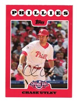 2008 Topps Opening Day #75 Chase Utley - £2.31 GBP