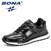 BONA 2020 New Designers Business Dress Shoes Leather Formal Office Men Shoes Par - £63.45 GBP
