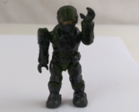 Mega Bloks Halo Green Spartan Soldier 2&quot; Action Figure - $9.69