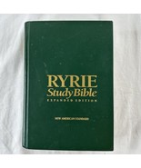 Ryrie Study Bible Expanded Edition New American Standard Red Letter 1995... - £29.00 GBP