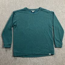 Orvis Sweatshirt Men&#39;s Large Green Pullover Casual Polyester Blend Adults L - $328.82 MXN