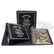1 BCW 3&quot; Heavy Duty D-ring Black Comic Book Binder Album - $17.53