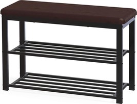 Simple Houseware Entryway Shoe Rack Bench Storage Organizer - $44.99