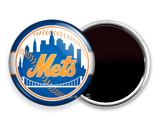 NY NEW YORK METS BASEBALL TEAM FRIDGE REFRIGERATOR MAGNETS SPORTS FAN GIFT IDEA
