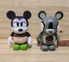 DISNEY Vinylmation 3&quot; Have a Laugh Hawaiian Holiday Hula Minnie Mouse &amp; Squirrel - £8.89 GBP