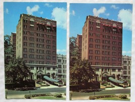 (2) Vintage HOTEL SUBURBAN, EAST ORANGE, NEW JERSEY Dextone Postcards UN... - $8.99