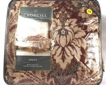 Croscill Arden Red Queen Bet Set Includes Comforter 2 Shams Bed Skirt Po... - $290.99