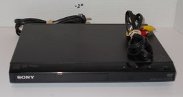 Sony DVP-SR210P DVD Player with AV Cable &quot;NO REMOTE&quot; - $34.60