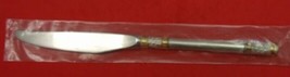 Aegean Weave Gold by Wallace Sterling Silver Regular Knife 9 3/8&quot; Flatware New - £54.09 GBP