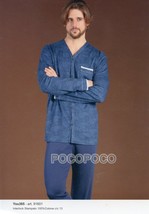 Pajamas Open Men&#39;s Long Sleeve I Warm Cotton You 365 LINCLALOR 91602/91601 - $38.85