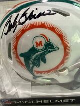 HOF Bob Griese Autographed Riddell Speed Mini Helmet NFL Miami Dolphins JSA - $127.71