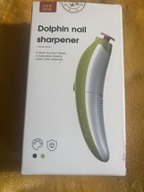 New Dolphin Baby Nail Trimmer Electric  Safe Baby Nail File Clippers Manicure - $11.08