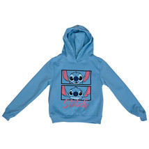 Disney Stitch Expressions Youth Hoodie Blue - £23.59 GBP