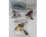 Lot Of (3) Mangelsen And Starburst 3-4&quot; Craft Hummingbirds - $29.69