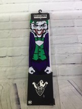 DC Comics Batman The Joker Character Themed Men&#39;s Crew Novelty Socks 1 Pair NEW - £8.17 GBP